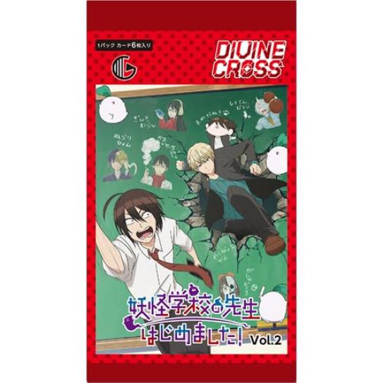 TCG Yokai School Teacher Started DIVINE CROSS pack Vol.2 6-card
