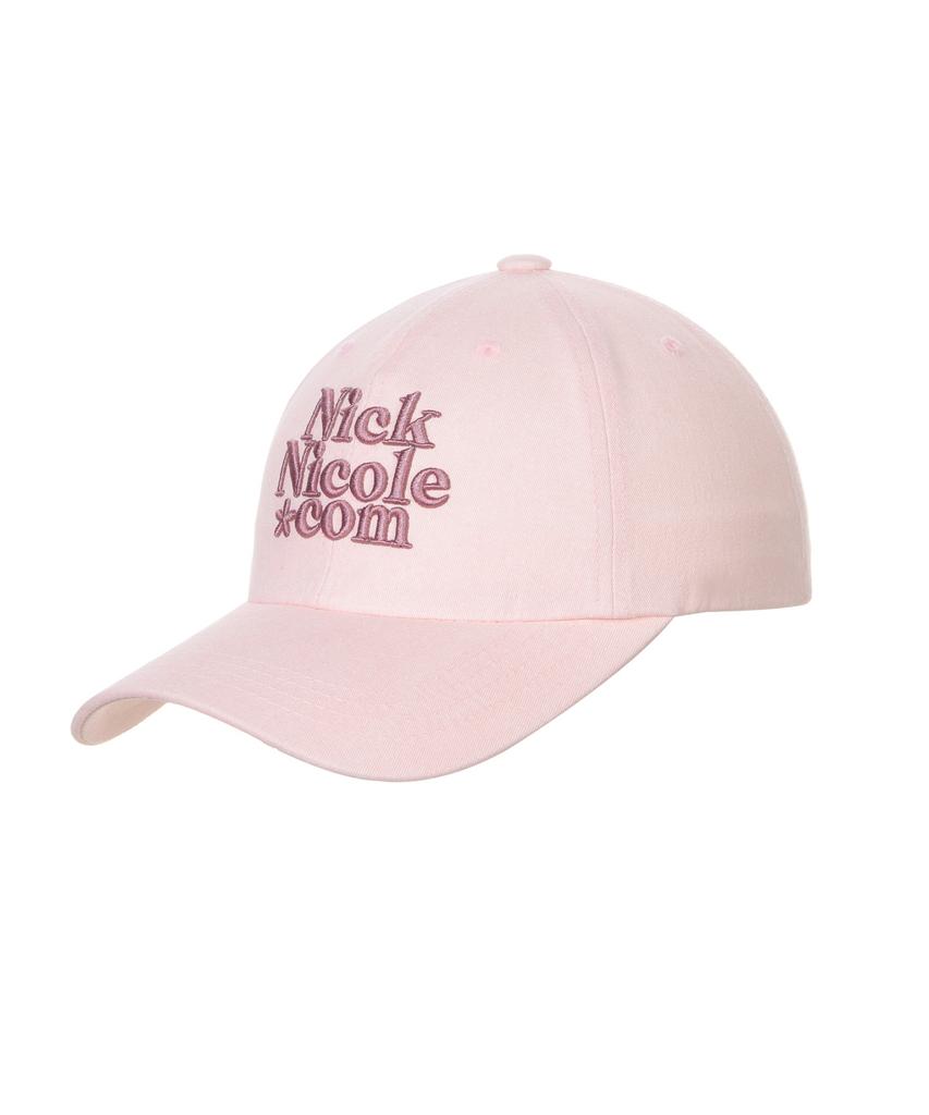 Nigaennikol Nn Dotcom Signature Ball Cap_Baby Pink