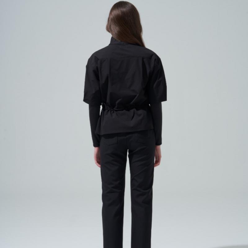 Blu Dot Windbreaker Half Zip Bk