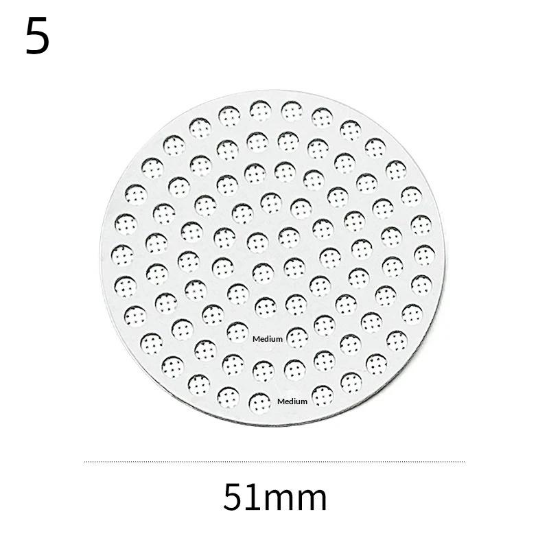 51/53/58Mm Reusable Coffee Puck Screen 316 Stainless Steel Double Layer Coffee Filter Fine Mesh Professional Espresso Accessory