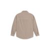 Li Ning Badfive Corduroy Loose Casual Lapel Jacket Men Jacket Khaki AFDS069-1