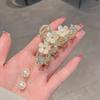 Elegante Süße Frische Kamille Quaste Kralle Clip Damen Mädchen Prinzessin Stil Lässig Freizeit Haar Accessoires