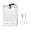 Lockable Thermostat Lock Box with Key Clear Thermostat Guard Protective Cover Replacement Thermostat Guard Enduring