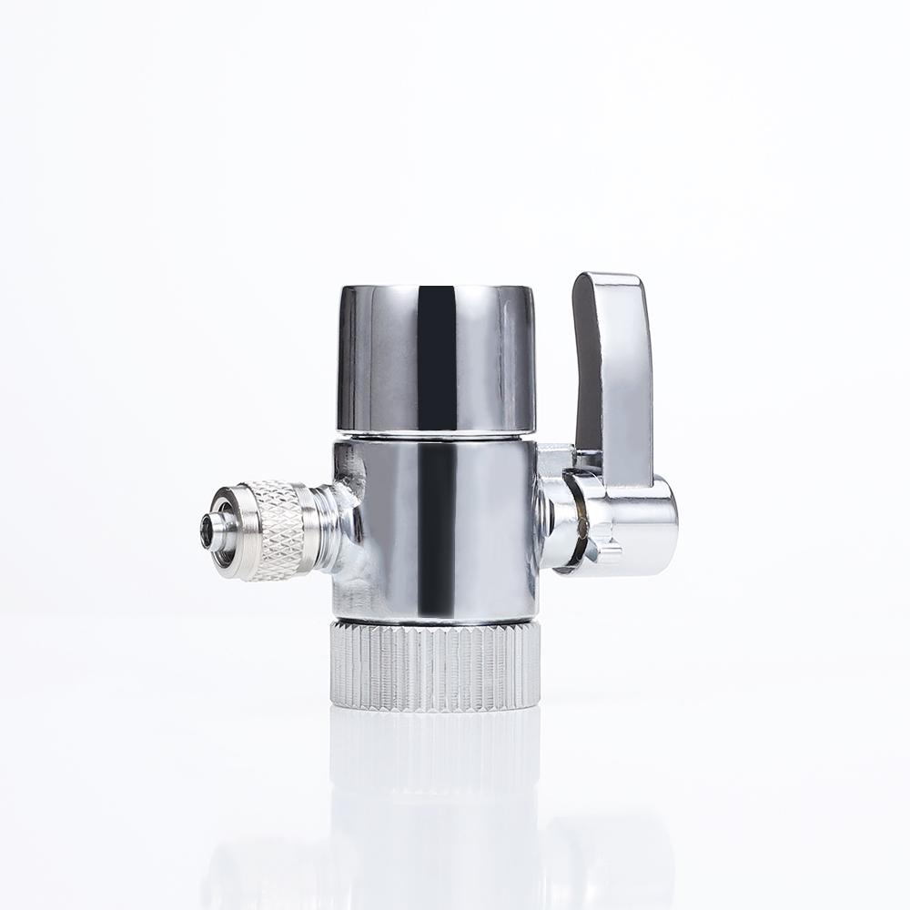 Innovative Design Bathroom Faucet Accessories 1/4'' Alloy Ball Structure Valves Manual Power Source Household Use 1 Year