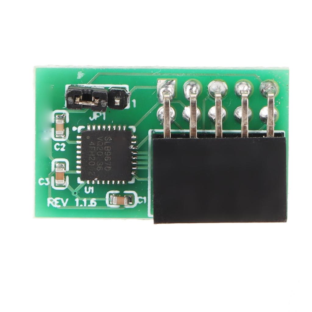 TPM 2.0 Modul 10Pin SPI 3.3V 9670 Chipsatz für SuperMicro Hohe Sicherheit Stabiles Sicherheitsmodul