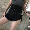 2023 Korean Women's Slim Tassel Denim Shorts - Fashionable Ultra-Short Jeans