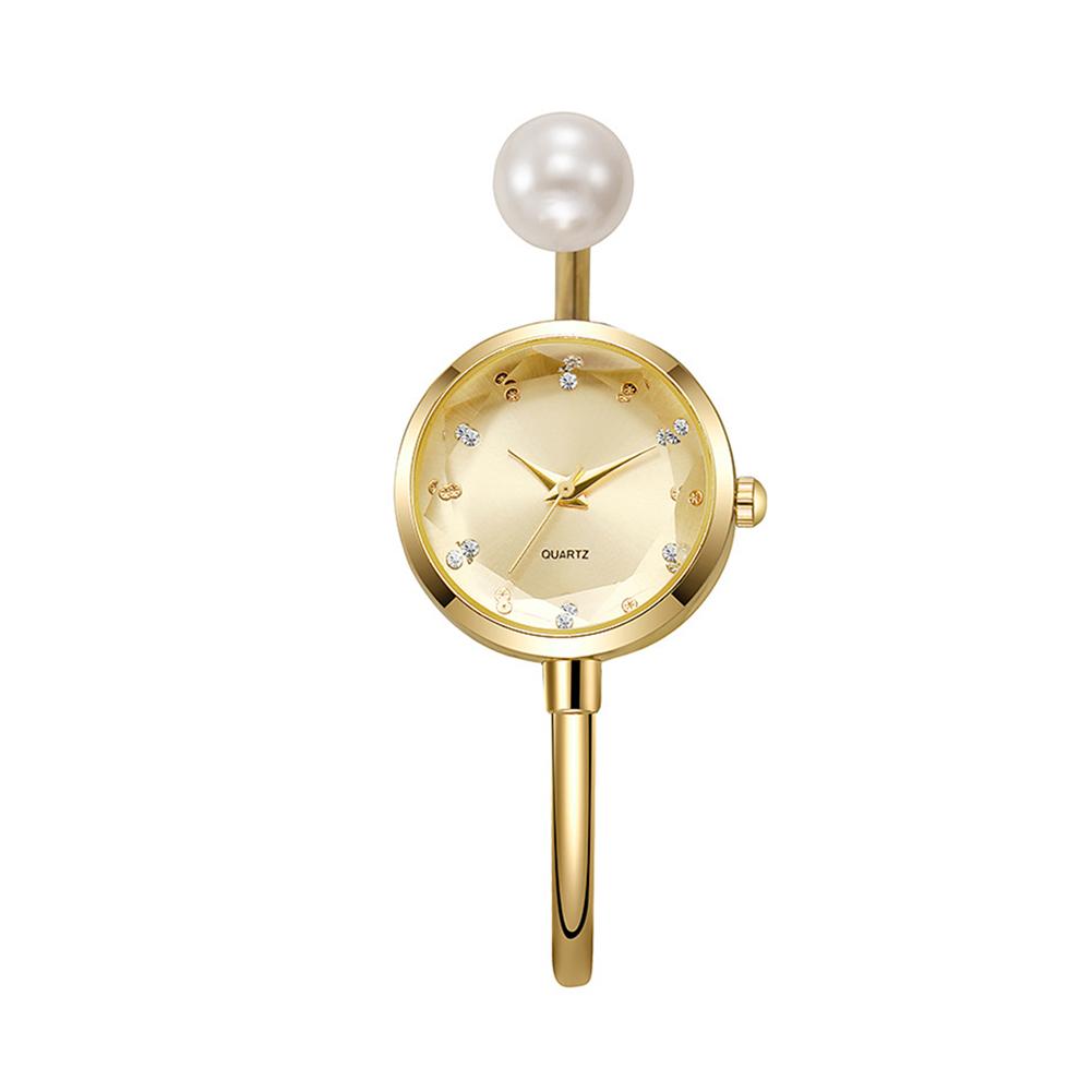 Fashionable Pearl Bracelet Watch Women s Diamond-Encrusted Watch Light Luxury High-End Watch Accessories Gift