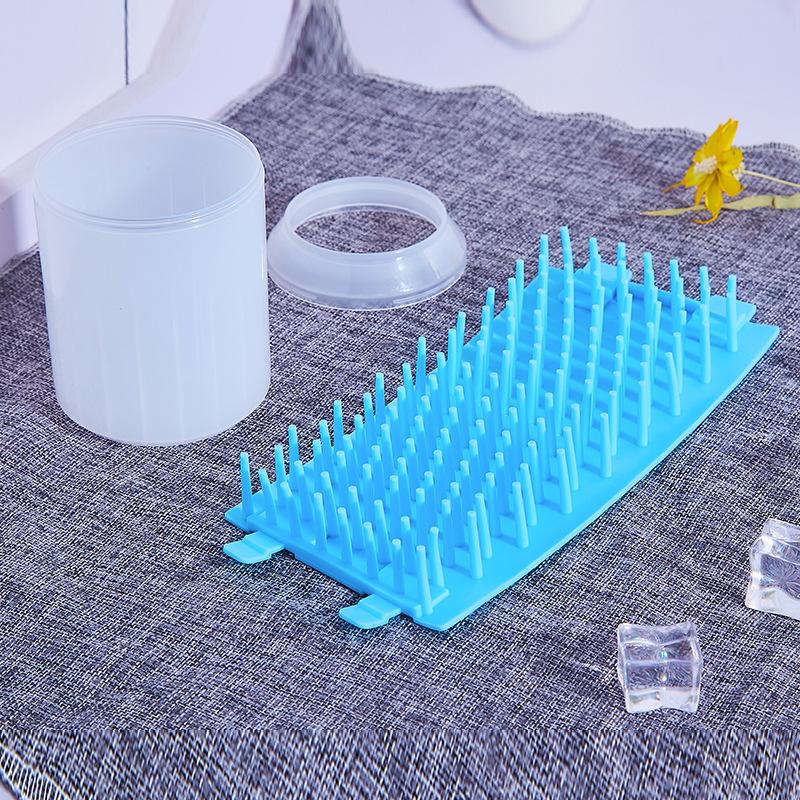 Convenient Soft Silicone Pet Paw Cleaner Removable Easy To Clean Dog Paw Cleaning Cup Pet Grooming Cleaning Supplies