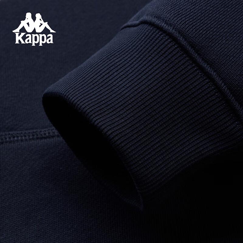Kappa Unisex Back-to-Back Knit Pullover Hoodie M