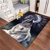 Native American Print Rug - Home Decoration Carpet For Living Room Bedroom Flooring Computer Chair Area Rug