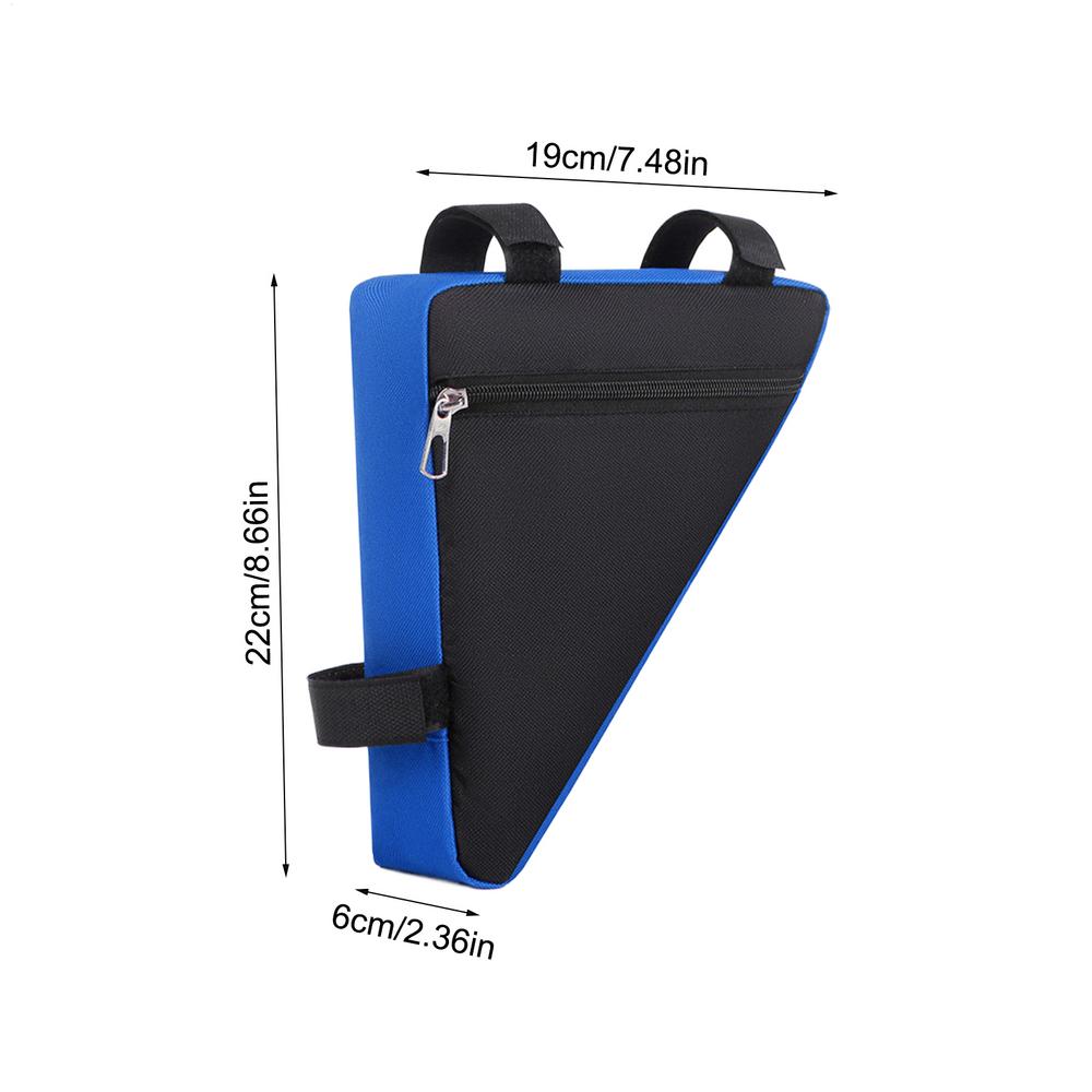 Cycling Frame Tool Bag Cycling Tool Bag Pouch Oxford Fabric Storage Tool For Storing Wallets Smartphones Cable Locks Repair