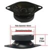 2" 45-Magnet 4-Ohm 5W Bright Cone Oval Tweeter Speaker