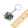 Retro Classic Fashion Pendant Witcher 3 Metal Wolf for Head Men's Animal Necklace Jewelry European American Games Jewelr