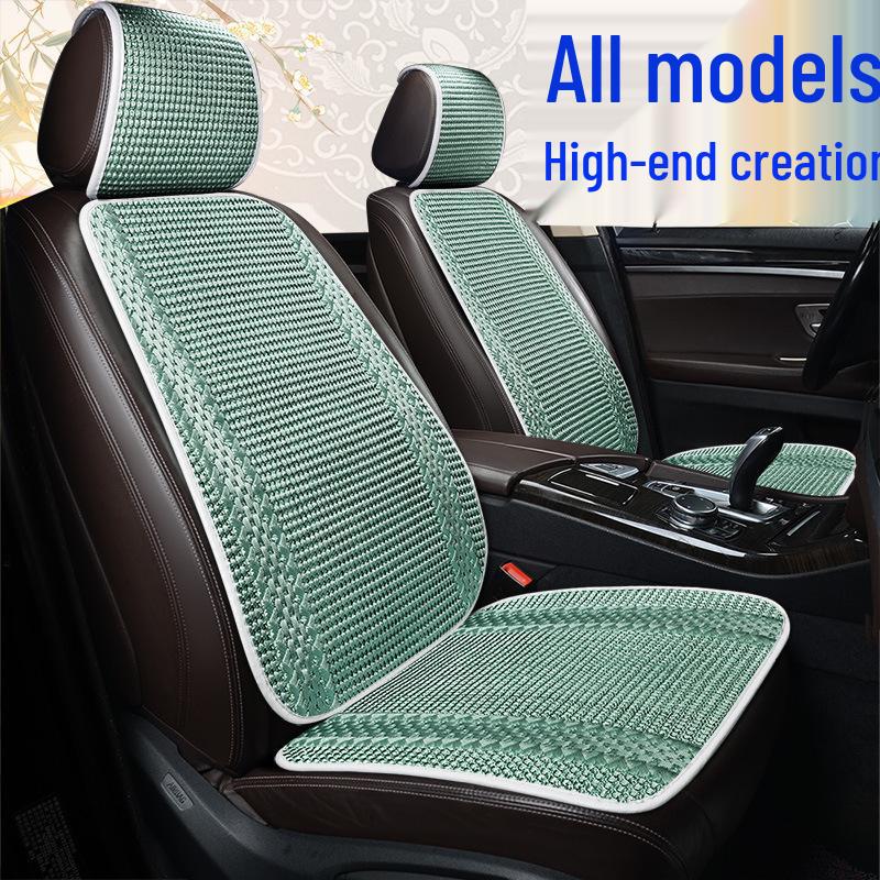 

All-Season Universal Car Seat Cushion Cover for X-Trail, Teana, Sylphy, Qashqai, Kicks, Bluebird, Tiida, Sunny Thickened Simplistic Four-Season Cushion