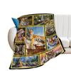 Tiger Blanket Super Soft Warm Bedding Animal Print Throw Blankets Sofa Couch Bedroom Decor Flannel Plush Blanket for All Season