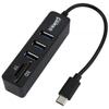 USB Cables Hubs & Adapters Type C To 3 Ports Usb 2.0 Hub Adapter Converter Sd Tf Card Reader Black