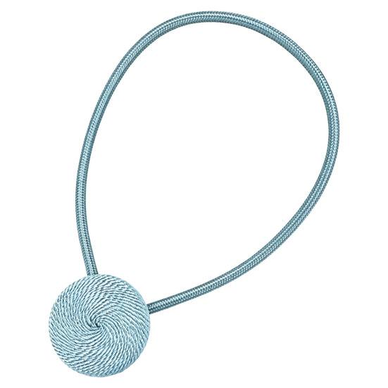 Magnetic Curtain Tiebacks, Modern Rope Curtain Tie Backs, Decorative Drapes Holdbacks for Home Indoor Bedroom D