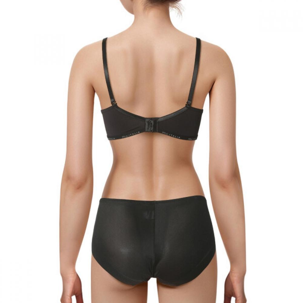 Fila Essential Basic Non Wire Bra Hem Panty Set Badrh1644fblk