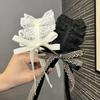Retro Lolita Pleated Lace Headband & Hair Clip - Cute Children's Hair Accessories