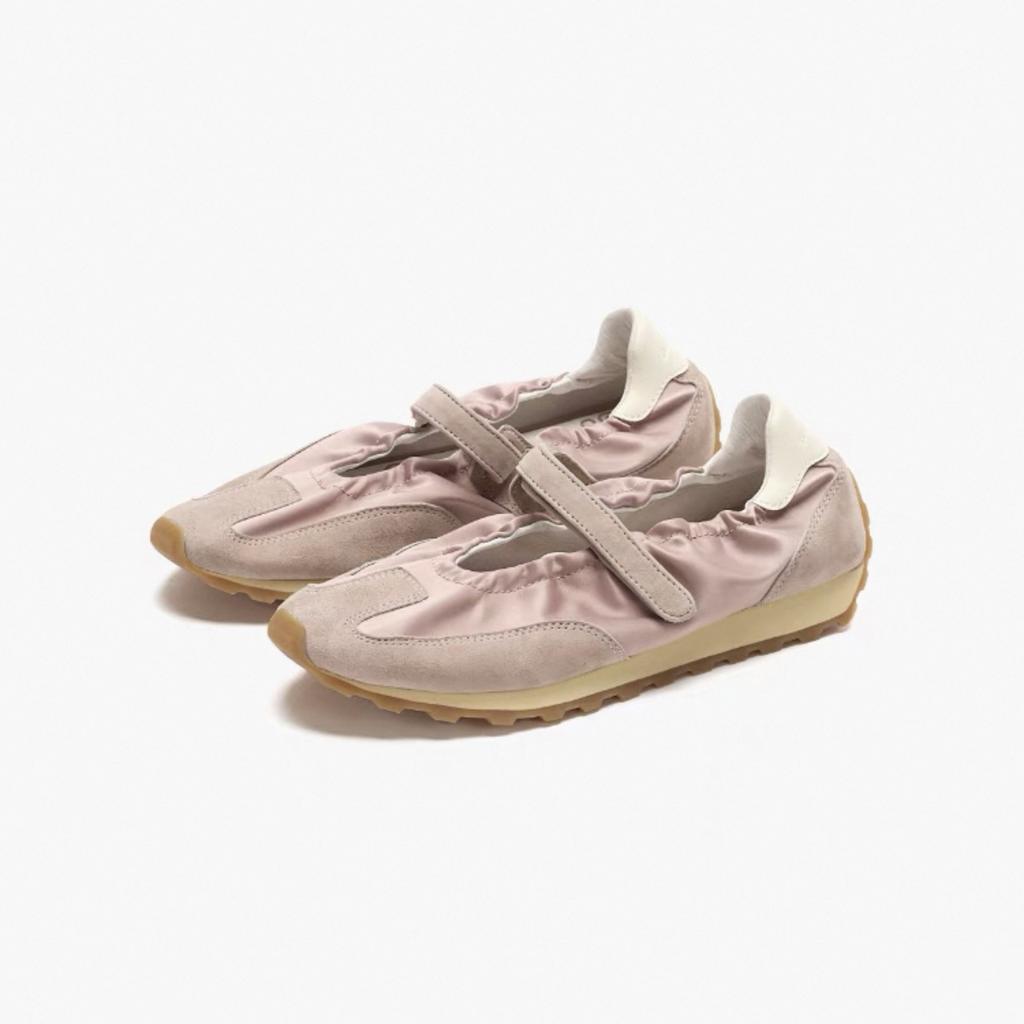 Fashion French Marie Jean Shoes 2025 Summer New Pearl Women'S Shoes Sports Casual Shoes, Retro Ballet Training Shoes For Women