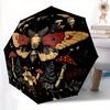1pc Fantasy Butterfly Automatic Open/Close Umbrella with Windproof, Functional Design, 8-Rib Sturdy Canopy