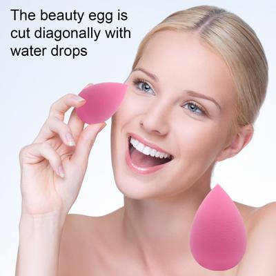 Wassertropfen Puderquaste Latexfreier Make-up Schwamm Foundations Verblenden Flüssigpuder Creme Anwendung Beauty Schwamm Blender Make-up Werkzeuge