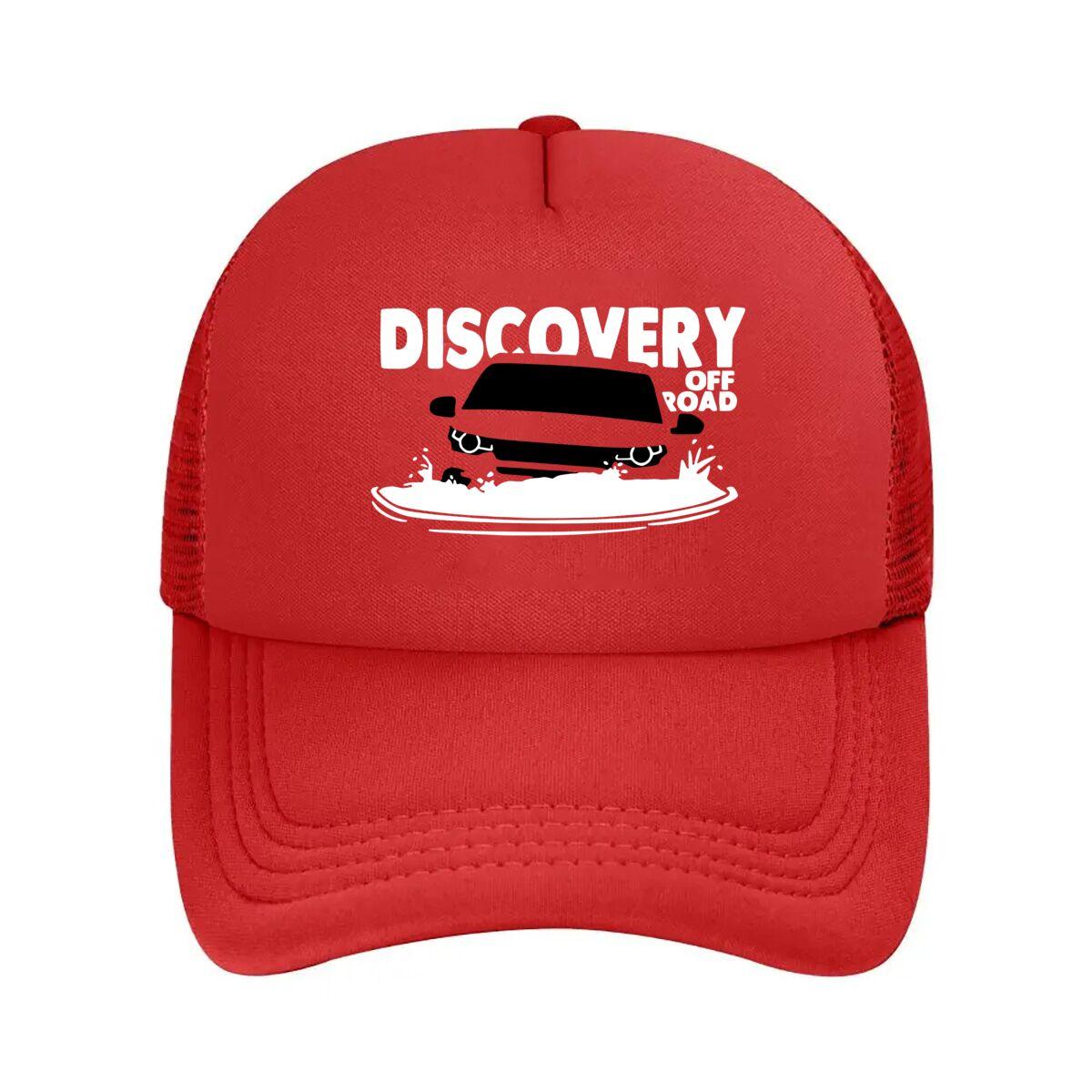 Discovery Road Auto - Inspired, Adventure Motif Design Mesh Baseball Cap One Size