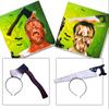 Holiday Props Hammer Plastic Simulation Headwear Women Hairband Scary Hair Hoop Halloween Headband