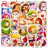 50 Little Hedgehog Stickers Cartoon Cute Animal Graffiti Stickers DIY Skateboard Mobile Suitcase Stickers
