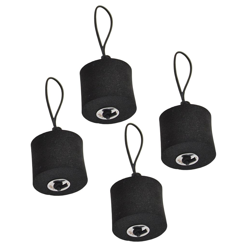 4Pcs Kayak Scupper Plug Set with Lanyard High Elasticity EVA Scupper Plugs Drain Holes Stopper Bung for Kayak Canoes