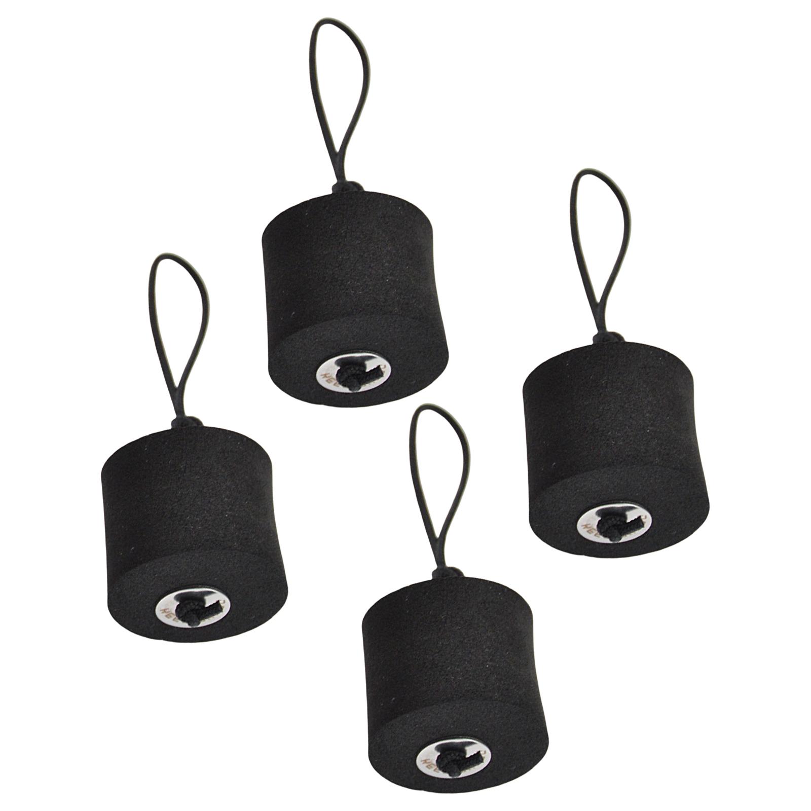 

4Pcs Kayak Scupper Plug Set with Lanyard High Elasticity EVA Scupper Plugs Drain Holes Stopper Bung for Kayak Canoes S