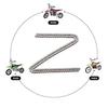 #25 Roller Chain 132 Link with Drive Chain Breaker for MX500 MX650 SX500 Dirt Ro
