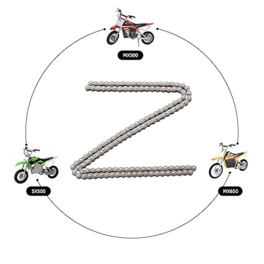 #25 Roller Chain 132 Link with Drive Chain Breaker for MX500 MX650 SX500 Dirt Ro