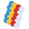 20PCS Golf Practice Balls Hollow-Core Balls Plastic Indoor Practice Balls 26-Hole Set 41mm Plastic Golf Balls