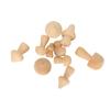 Mushroom Crafts Unfinished Various Shapes DIY Painting Ornament Wooden Mushroom Arts for Children Adult