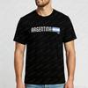 Argentina Football Fan TShirt Soccer Sports Events National Flag Graphic Minimalist Tops Summer Vintage Classic Mens Clothing