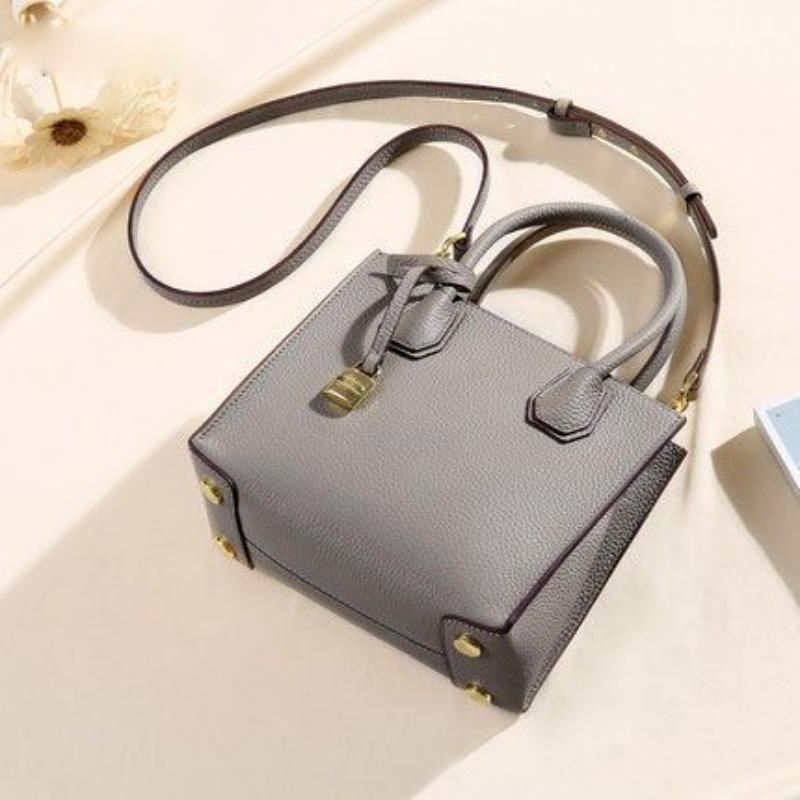 Taška Tote Top z pravé kůže dámská s uzamykatelným vrškem kabelka přes rameno crossbody