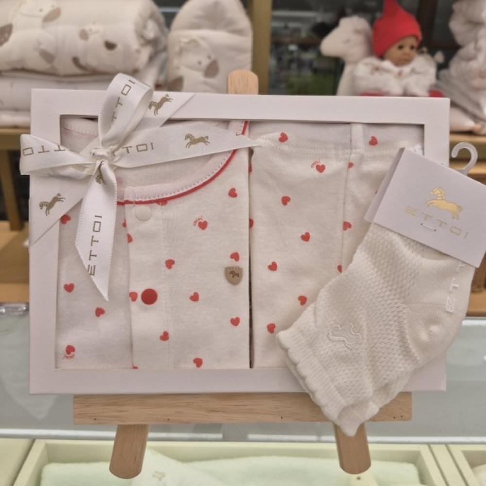 

Ettoi 26 S S New Baby Newborn 100 dayS Birthday Gift Set Hari37 Slim Underwear SockS 12M