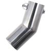 Chrome A191 Stainless Steel Car Tailpipe Universal Exhaust Tail Tip  Reduce Exhaust Noise