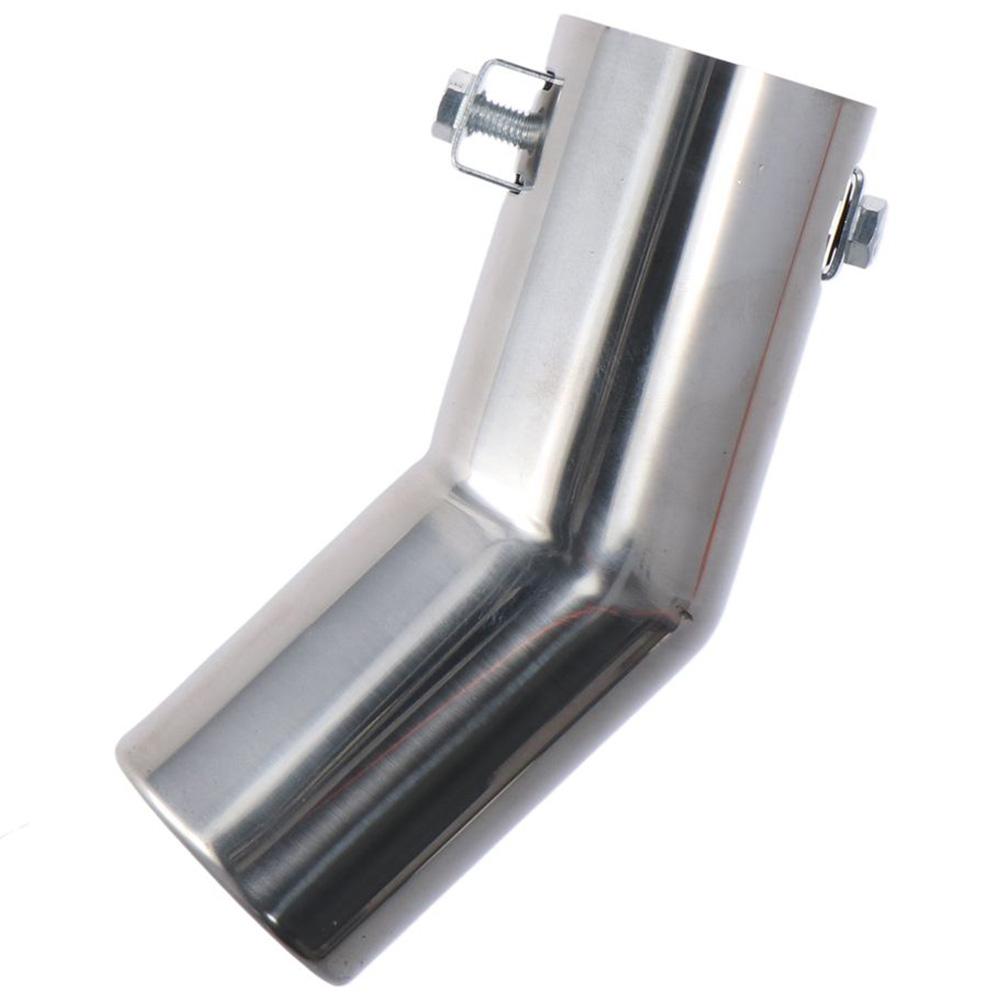 Chrome A191 Stainless Steel Car Tailpipe Universal Exhaust Tail Tip Reduce Exhaust Noise