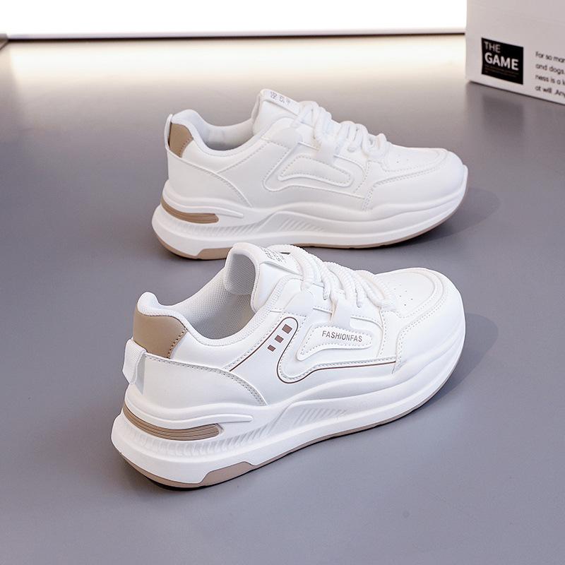 ins Korean version of the new Forrest Gump shoes women's 2025 spring student sports running shoes casual thick sole height increase MX-K902