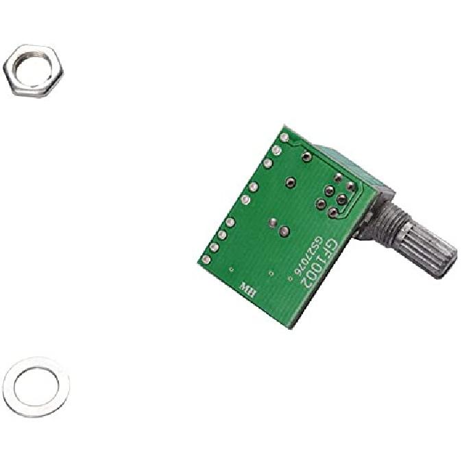 5pcs Mini PAM8403 DC 5V 2 Channel USB Digital Power Amplifier Board Module 2 * 3W Volume Control with Potentionmeter