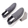 Nouvelles chaussures en toile chaussures paresseuses pour hommes à une pédale tissu soie glacée chaussures simples pour hommes chaussures chaussettes confortables et respirantes