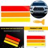 For Toyota/Lexus Unversal Classic Retro Style Tri-Color Stripe Decal Sticker