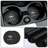 2PCS Car Coaster Anti-slip Water Cup Holder Pad For Opel Zafira Meriva Mokka Grandland Antara Ampera Vivaro Corsa Astra Insignia