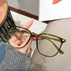 New Trend Ultra Light Glasses for Women Vintage Oversized Round Frame Blue Light Blocking Computer Reading Eyewear