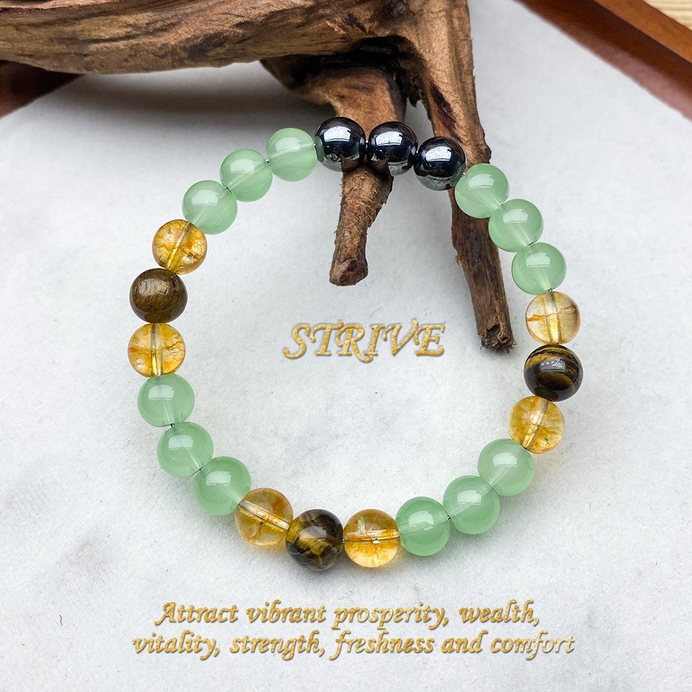 Crystal Natural Stone Bracelet Beaded Bracelet