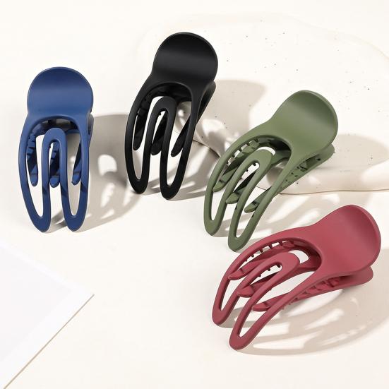 Women Hair Clips Non-fading Anti-slip Teeth Back Head Hair Claw