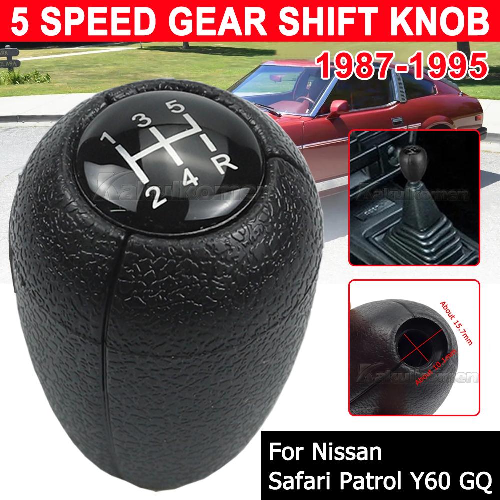 4 5 Speed Manual Car Gear Shift Konb Gaiter Shifter Knob Lever Handball For Nissan Safari Patrol Y60 1987 1988 1989 1990-1995