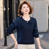 Stylish Spring Top for Middle-Aged and Elderly Women: Lightweight, Chic Base Layer for Mothers and Mother-in-Laws